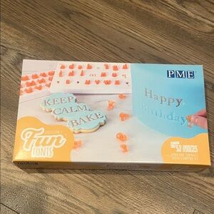 PME 52 piece Fun Fonts Letter Stamping kit- brand new